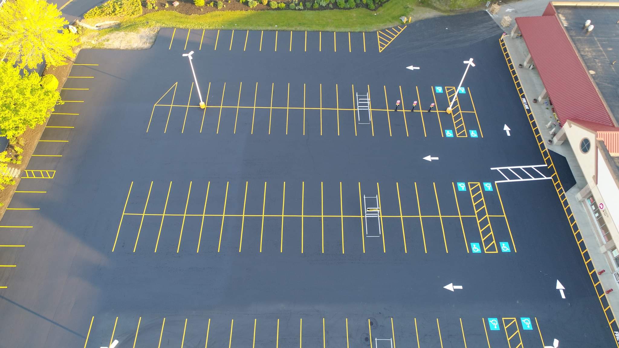Parking Lot Line Striping